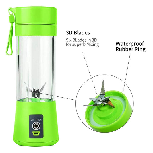 Portable USB Blender with 6 Blades