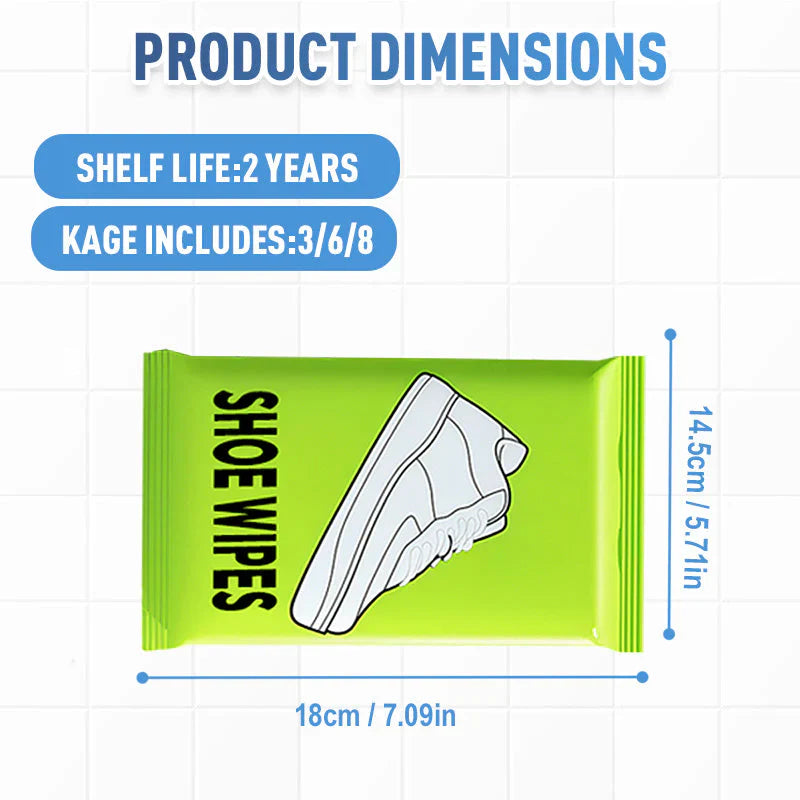 Quick-Clean Shoe 100 Wipes